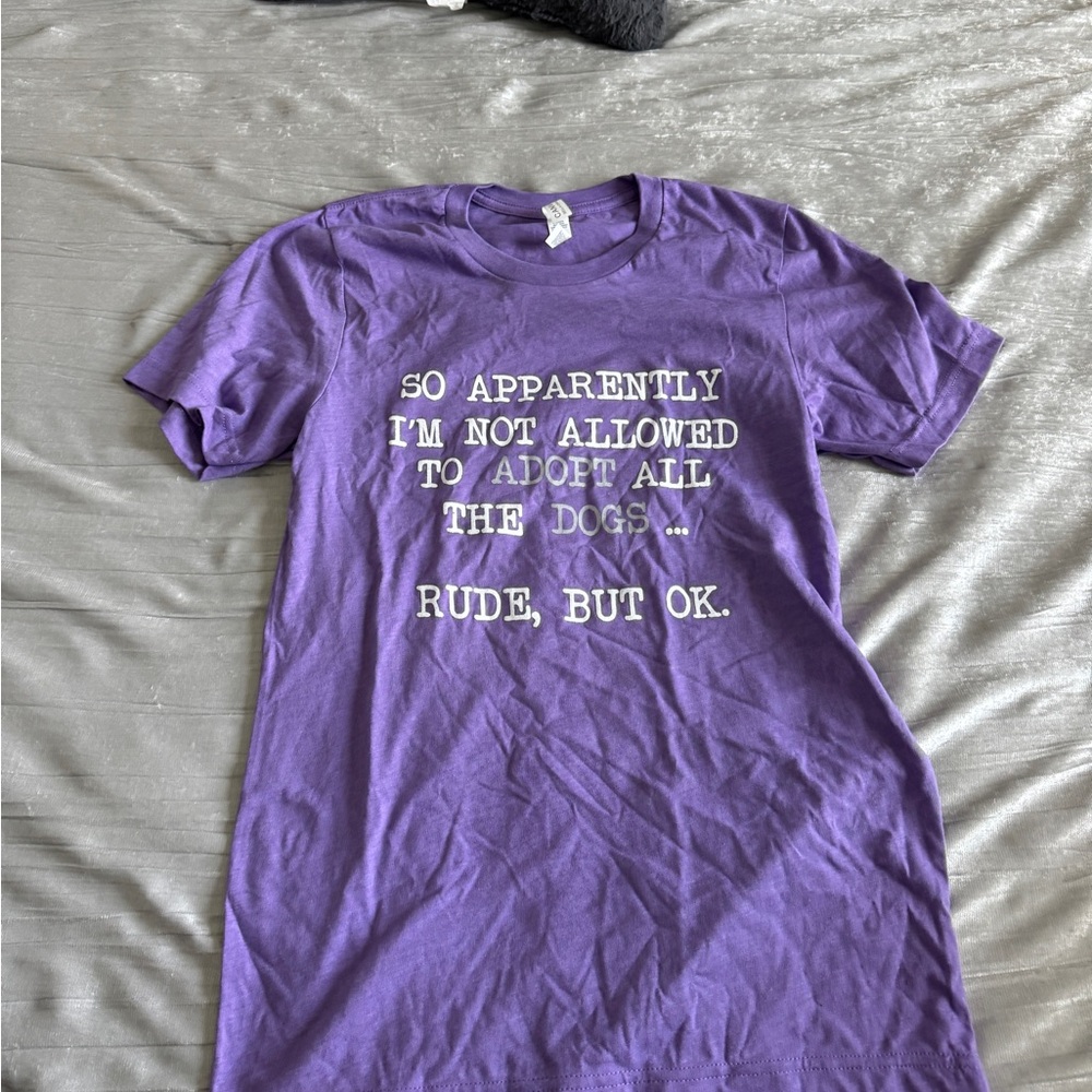 Bella Canvas Purple Short Sleeve Tee